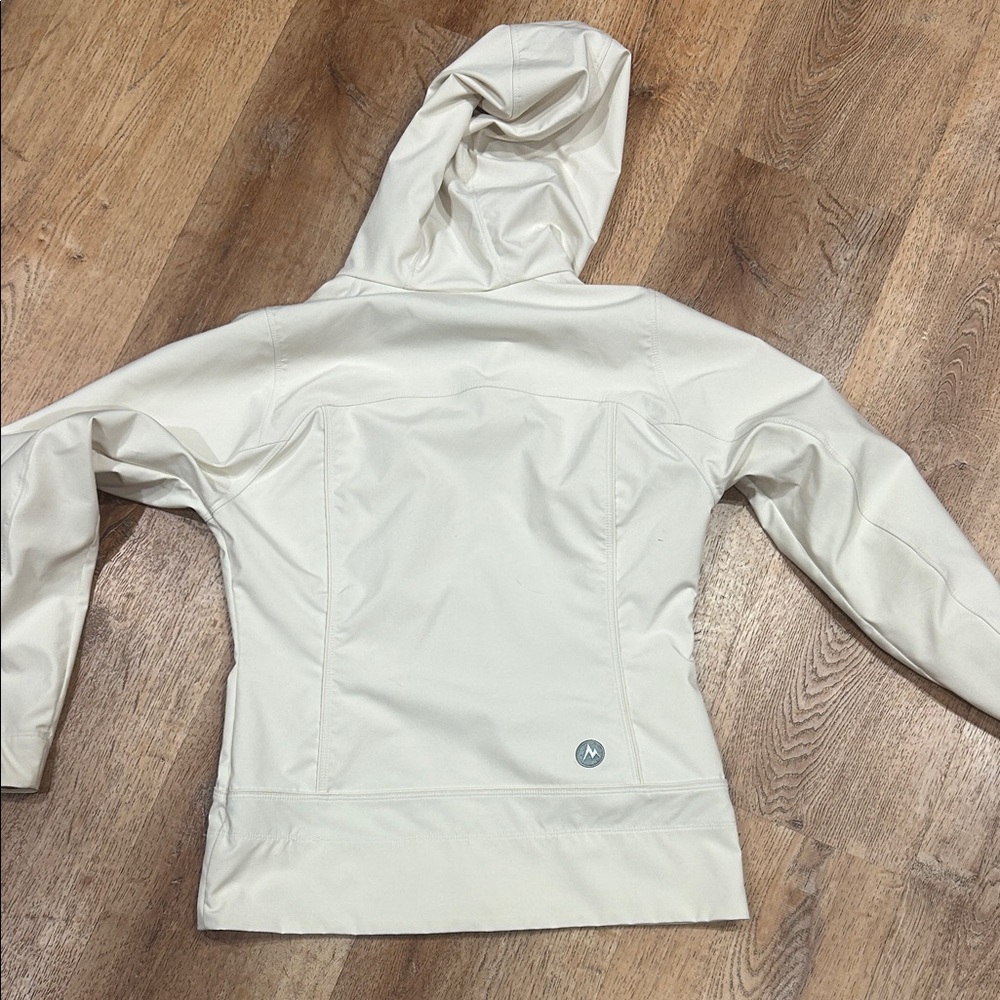 Marmot Cream Soft Shell Hooded Jacket - Picture 6 of 6